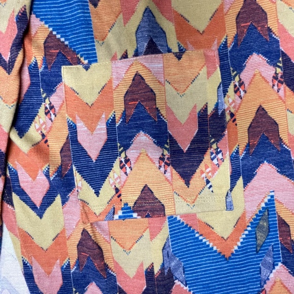 Women’s Medium Multi-Color LuLaRoe Sarah Duster Cardigan - Picture 3 of 15